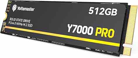 Amazon | Yottamaster 内蔵 SSD 512GB PCIe Gen4x4 M.2 NVMe